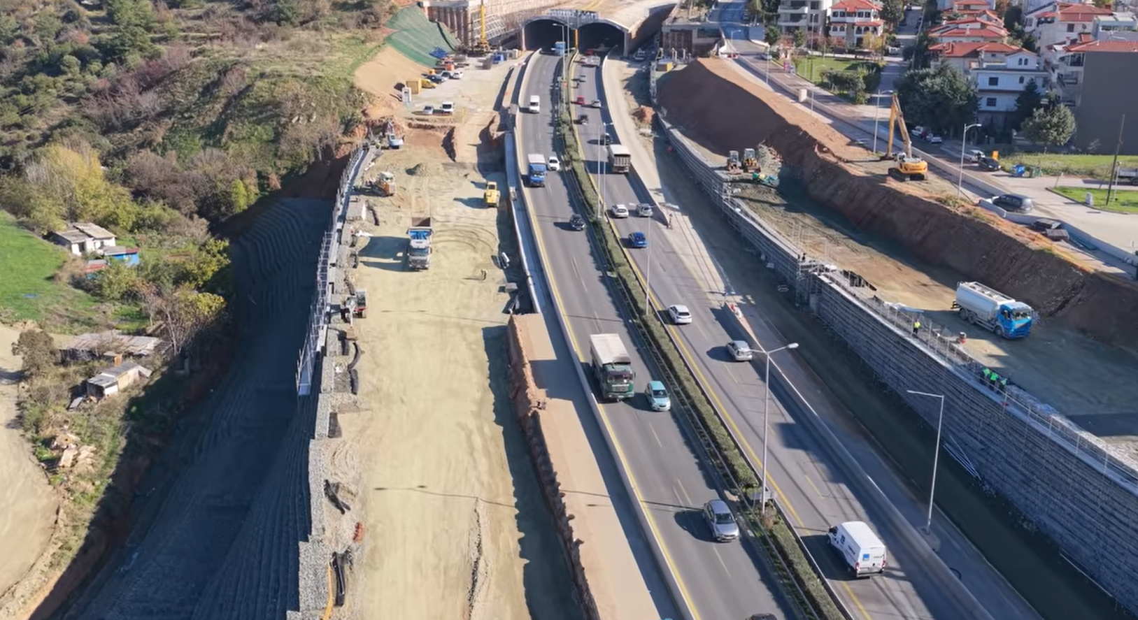 Θεσσαλονίκη: Η εξέλιξη των εργασιών του FlyOver (VIDEO)