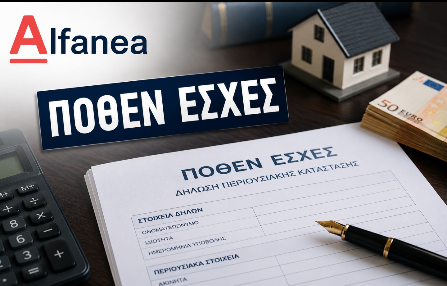 Άνοιξε η πλατφόρμα για τις δηλώσεις Πόθεν Έσχες