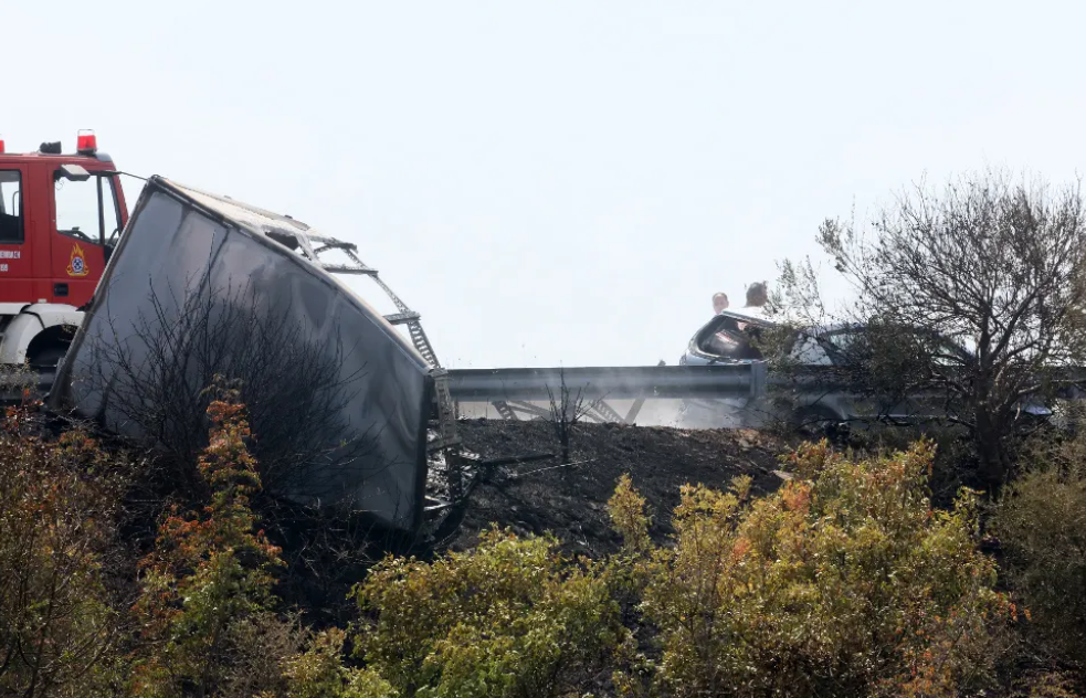 Τρία άτομα απανθρακώθηκαν στην Εγνατία Οδό