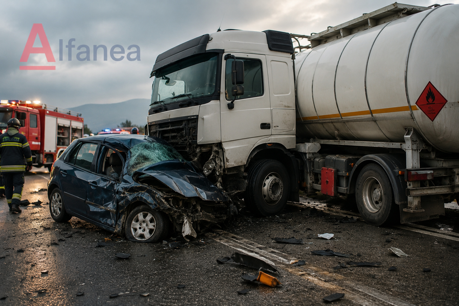 Σοκαριστικό τροχαίο δυστύχημα στη Χαλκιδική