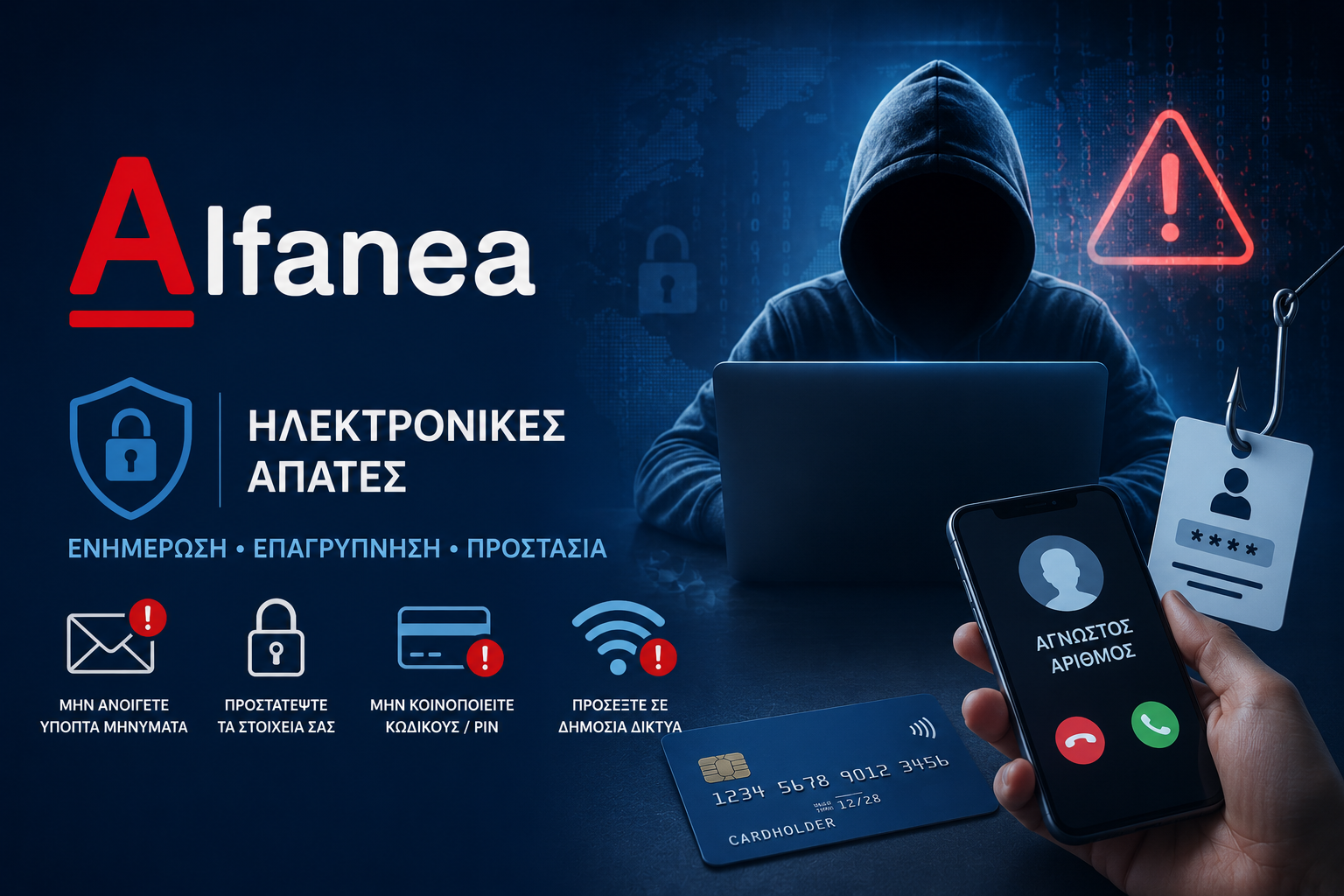 «Μάστιγα» οι ηλεκτρονικές απάτες – Τα σύγχρονα είδη και πώς να προστατευτούμε