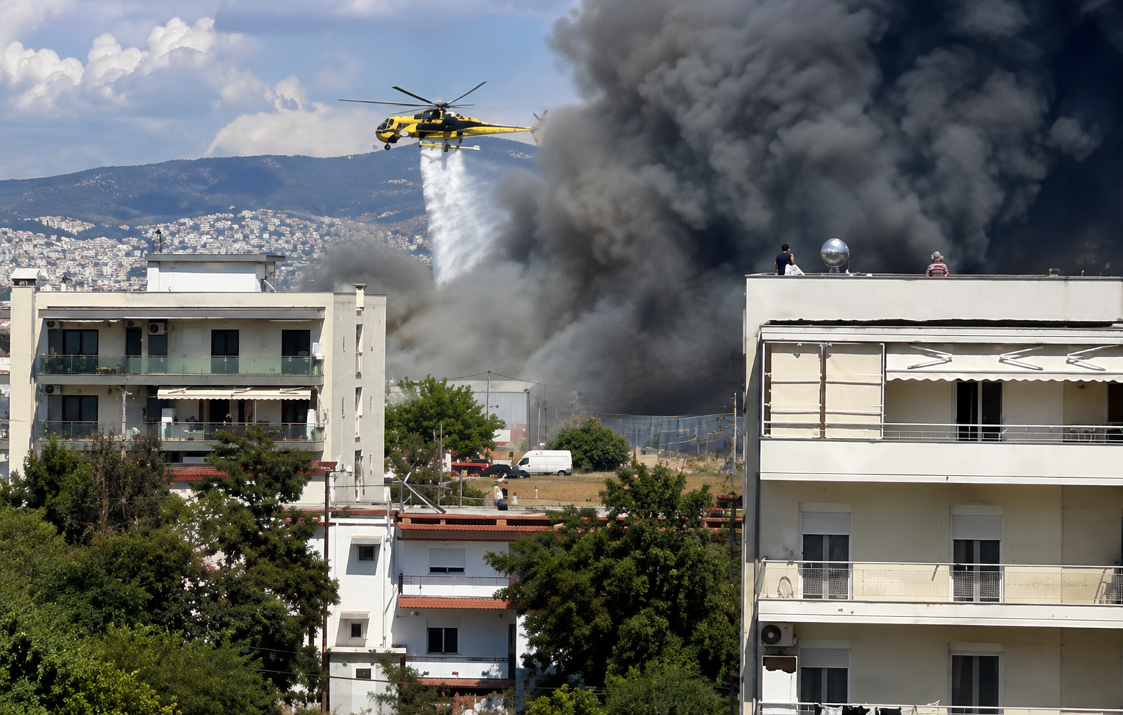 Συνελήφθη 70χρονος για πρόκληση πυρκαγιάς από αμέλεια στο Καλοχώρι Θεσσαλονίκης