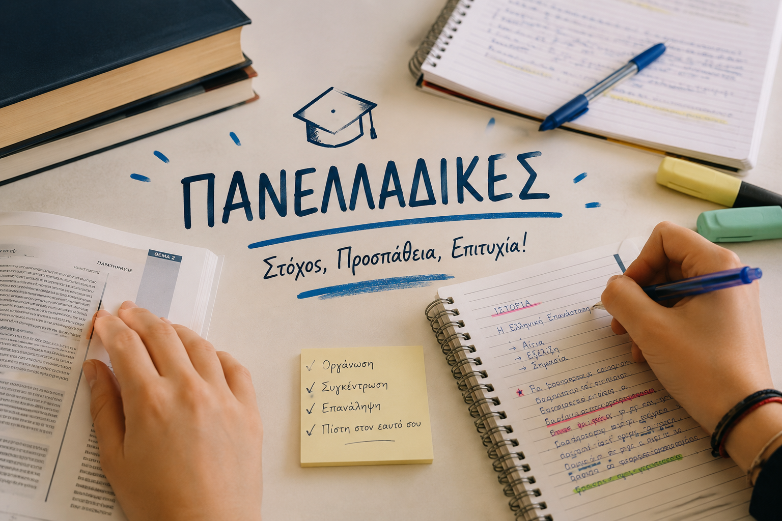 Πρεμιέρα για τις Πανελλαδικές εξετάσεις 2026 - Αναλυτικά το πρόγραμμα