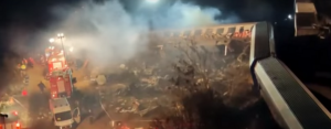 Ανείπωτη εθνικη τραγωδία στα Τέμπη με 57 επιβεβαιωμένους νεκρούς